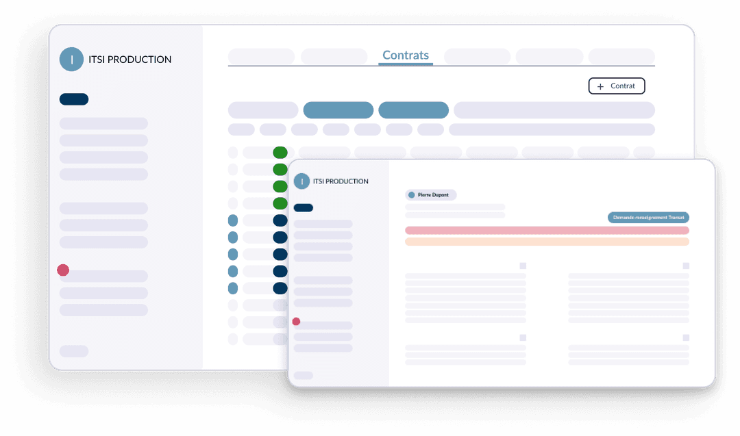 Illustration contrats et demande de renseignements