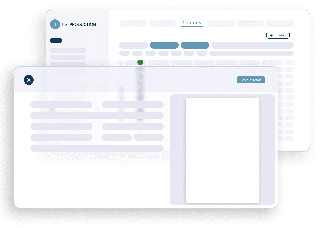 Illustration de la création des feuilles
