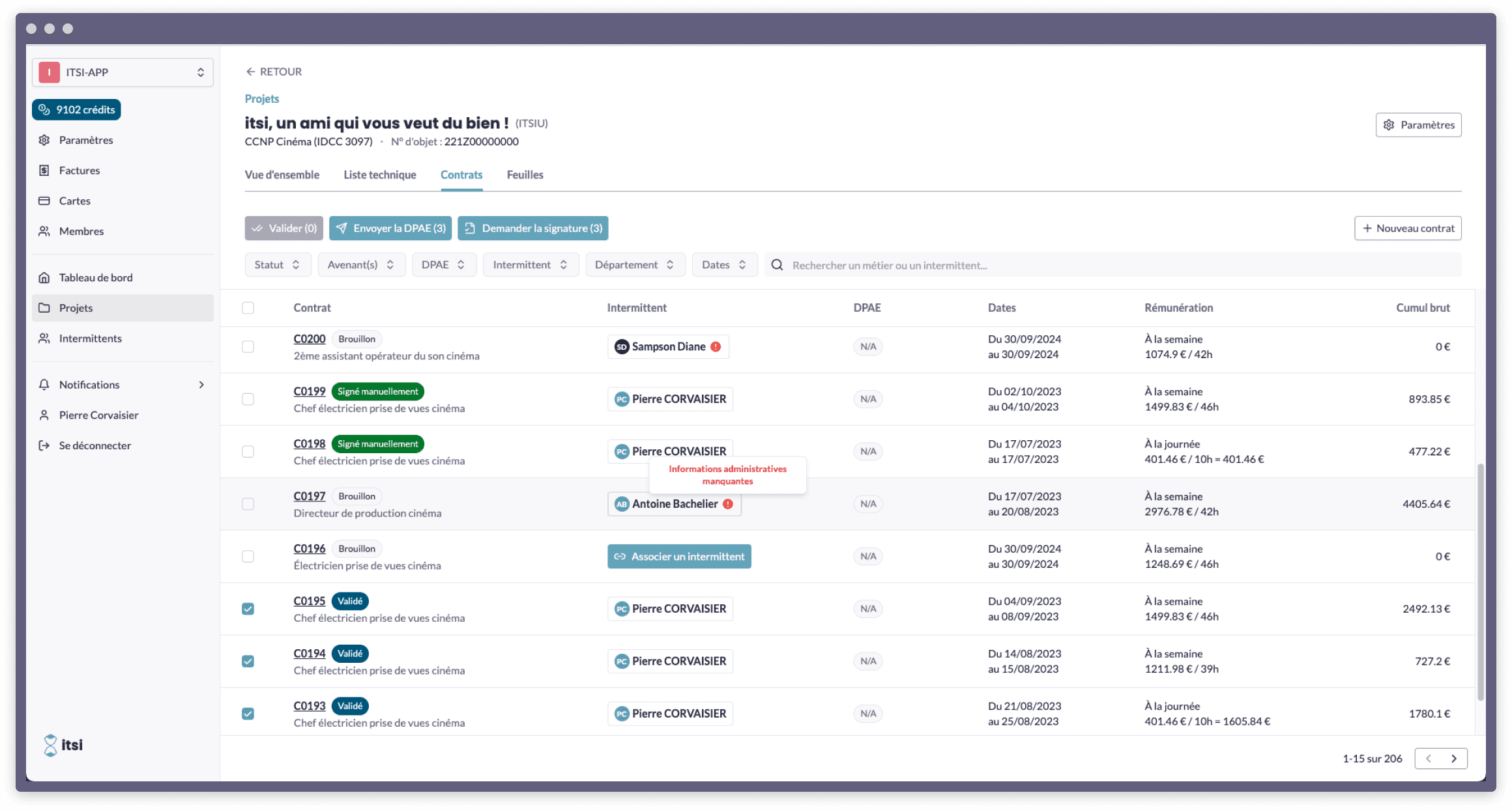 Mockup itsi sur Ipad